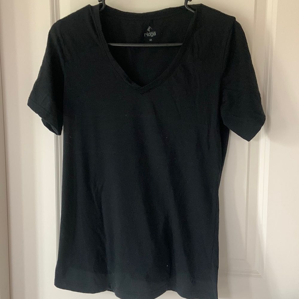 Ridge merino women’s wander v-neck Tshirt